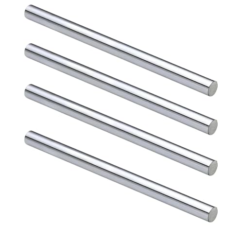 Coavoo 4 x Ø6mm x 100mm Linearwelle Linearführung Gerade Rundstange 6mm Durchmesser Horizontale Präzisionswelle Linearlager für 3D Drucker CNC von Coavoo