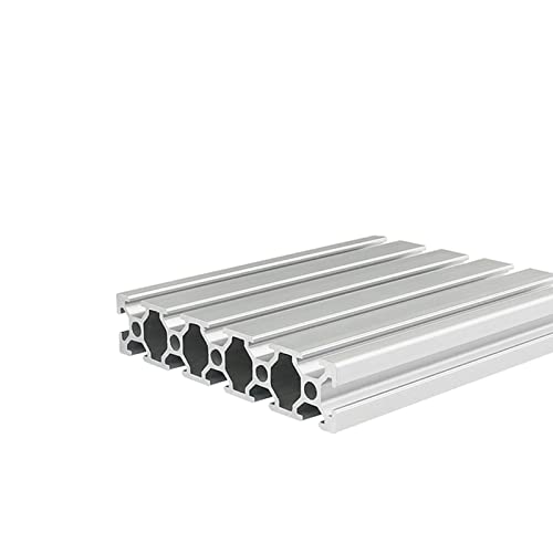 Coavoo AluProfil 20100 Alu Profil 400mm T Typ Silberfarbig Aluminium Profile 20x100 Europäischer Standard Eloxierte Linearschiene Extrusion 1 Stück, für DIY 3D Drucker und CNC von Coavoo