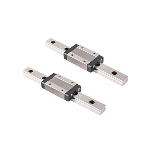 Coavoo MGN12H Mini Lineare Lagerschlitten Schienenführung 400mm 2 Stück mit 2 Stück MGN12H Typ H Block für DIY 3D Drucker und CNC Maschine XYZ von Coavoo