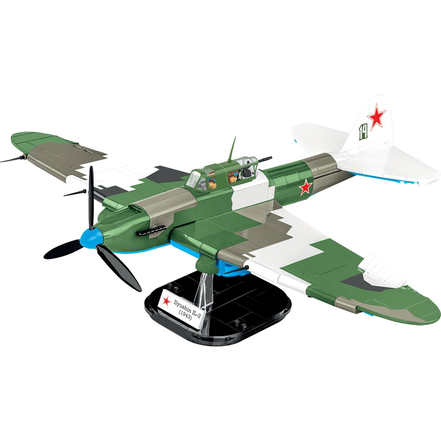 Ilyushin IL-2 1943, Konstruktionsspielzeug Ilyushin IL-2 1943, Konstruktionsspielzeug von Cobi