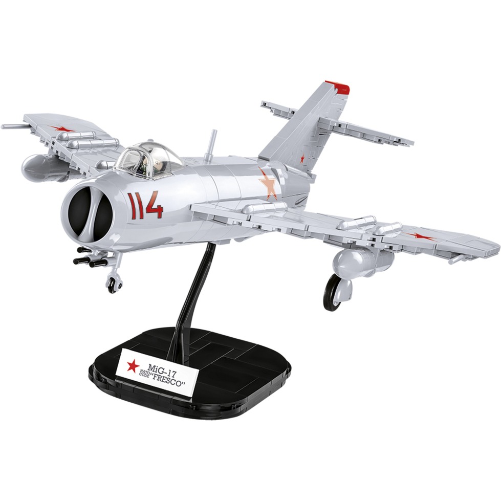 MiG-17 NATO Code "Fresco", Konstruktionsspielzeug MiG-17 NATO Code "Fresco", Konstruktionsspielzeug von Cobi