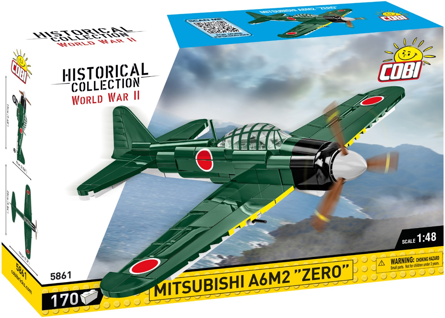 Mitsubishi A6M2 Zero Baukasten Mitsubishi A6M2 Zero Baukasten von Cobi