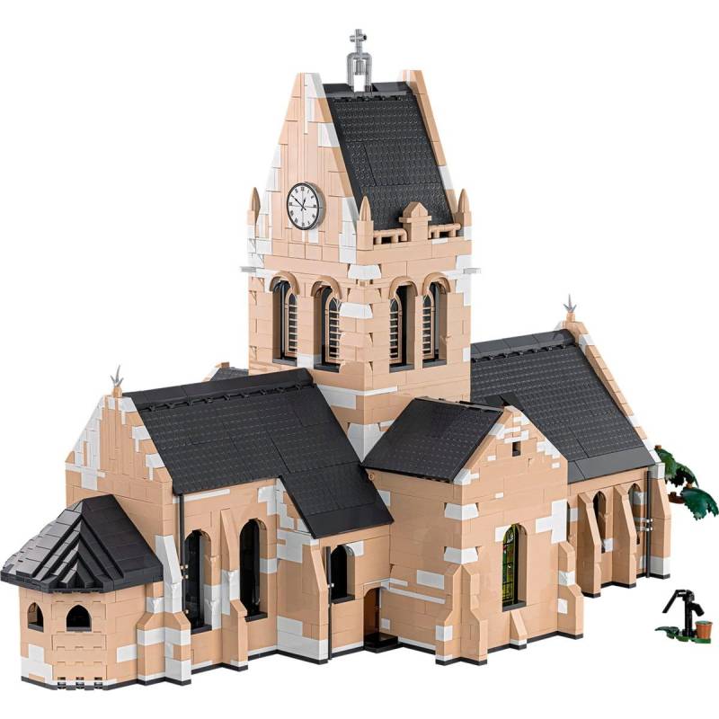 Sainte-Mère-Église Kirche, Konstruktionsspielzeug von Cobi