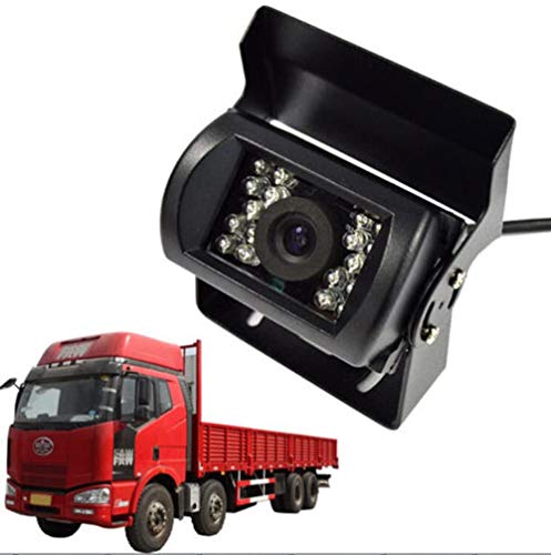 CoCar DC 12V 24V LKW Frontkamera Vordere Aussicht Toter Winkel Einparkhilfe Videos für Auto PKW Pickup Wohnwagen Nichtspiegelbild ohne Gitternetzlinien Schwere Aufgabe 10m Kabel, Wasserdicht, IR Nachtsicht von Cocar