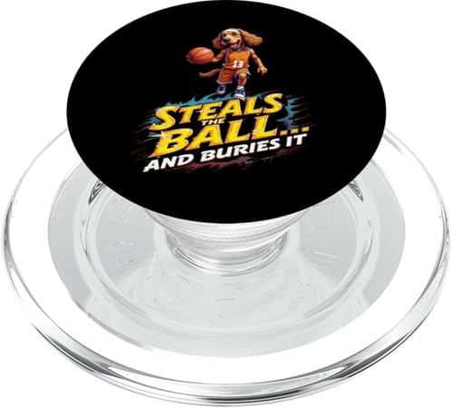 Lustiges Basketball-Geschenk für Cockerspaniel-Hundeliebhaber PopSockets PopGrip für MagSafe Lustiges Basketball-Geschenk für Cockerspaniel-Hundeliebhaber PopSockets PopGrip für MagSafe von Cocker Spaniel Fun Designs