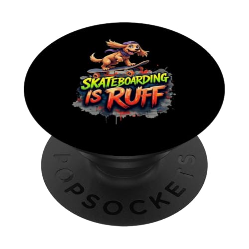 Lustiges Skateboard-Geschenk für Cockerspaniel-Hundebesitzer PopSockets Klebender PopGrip Lustiges Skateboard-Geschenk für Cockerspaniel-Hundebesitzer PopSockets Klebender PopGrip von Cocker Spaniel Fun Designs