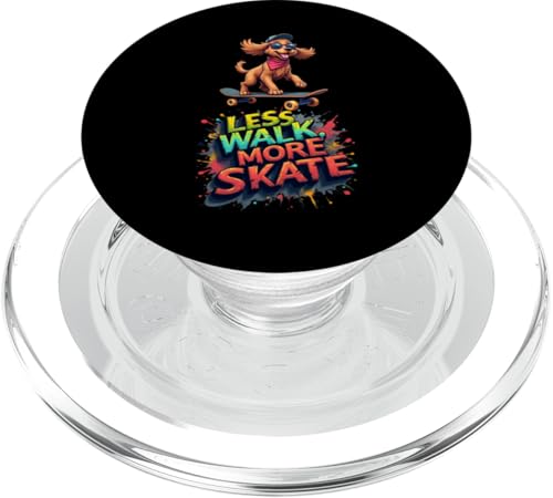 Lustiges Skateboard-Geschenk für Cockerspaniel-Hundebesitzer PopSockets PopGrip für MagSafe Lustiges Skateboard-Geschenk für Cockerspaniel-Hundebesitzer PopSockets PopGrip für MagSafe von Cocker Spaniel Fun Designs