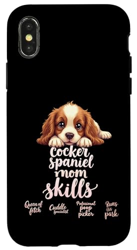 Lustiges Spaniel, Mom, Hund, Cocker, Spaniel, Mama, Humor Zitat Hülle für iPhone X/XS Lustiges Spaniel, Mom, Hund, Cocker, Spaniel, Mama, Humor Zitat Hülle für iPhone X/XS von Cocker Spaniel Fun Designs