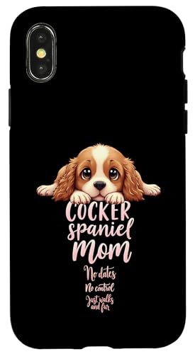 Lustiges Spaniel, Mom, Hund, Cocker, Spaniel, Mama, Humor Zitat Hülle für iPhone X/XS Lustiges Spaniel, Mom, Hund, Cocker, Spaniel, Mama, Humor Zitat Hülle für iPhone X/XS von Cocker Spaniel Fun Designs