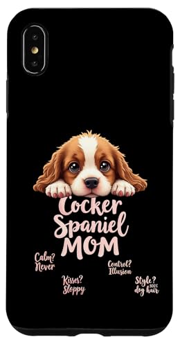 Lustiges Spaniel, Mom, Hund, Cocker, Spaniel, Mama, Humor Zitat Hülle für iPhone XS Max Lustiges Spaniel, Mom, Hund, Cocker, Spaniel, Mama, Humor Zitat Hülle für iPhone XS Max von Cocker Spaniel Fun Designs