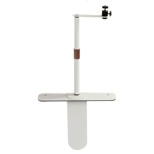 Cocoarm Projector-Stand der Einstellhöhe, 360-Grad-Rotation, Universelle Kompatibilität, Platzsparendes Design, Einfache Installation für Geschäftstreffen, Heimkino, Outdoor Travel (White) von Cocoarm