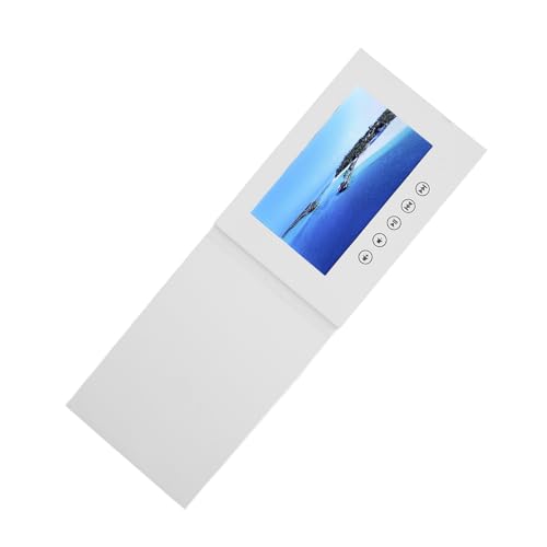 Cocoarm Video Grußkarte, Hochzeitsvideoalbum Elektronische Videobroschüre mit LCD Bildschirm, Digitale Grußkarte mit 720P HD-Videowiedergabe, 128 MB Speicher Hochzeitsvideobuch (10 Zoll) von Cocoarm