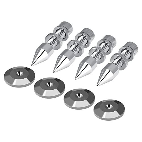 Einstellbarer Lautsprecherspike, Schockdes Isolation Spike -Ständer Füße für Verstärker -CD DVD Player, mit Reinem Kupfermaterial, Entfernen Sie die Bodenverschmutzung, Geeignet für HiFi Lautsprecher. Einstellbarer Lautsprecherspike, Schockdes Isolation Spike -Ständer Füße für Verstärker -CD DVD Player, mit Reinem Kupfermaterial, Entfernen Sie die Bodenverschmutzung, Geeignet für HiFi Lautsprecher. von Cocoarm