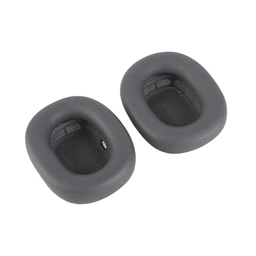 Ersatz-Kopfhörerteile Ohrhörer Ohrschützer Kopfhörerzubehör Weiche Protein Leder-Speicherschaum mit Integriertem Magnet für AirPod Max (Black) von Cocoarm