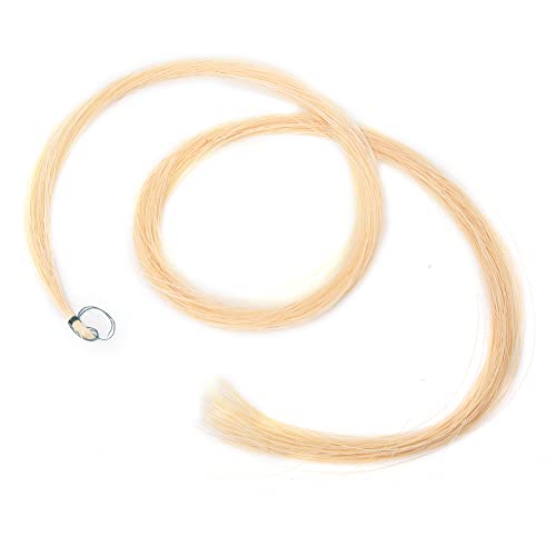 Geigenbogen Haar Stringinstrument Bug Haar Ersatz 32 Zoll Ungebleicht Geigenbogen Haarersatz mit Hervorragendem Griff für Viola Violine oder Kleiner Geigenbogen Haar Stringinstrument Bug Haar Ersatz 32 Zoll Ungebleicht Geigenbogen Haarersatz mit Hervorragendem Griff für Viola Violine oder Kleiner von Cocoarm