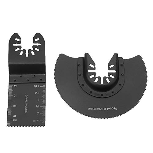 Multitool Sägeblätter Multifunktionsklinge, Universal-Design, Schwarz, Oszillierende Säge, Stahlmaterialschneider, 10 Stück Zum Öffnen Von Löchern Zum Ausschneiden Von Holz Multitool Sägeblätter Multifunktionsklinge, Universal-Design, Schwarz, Oszillierende Säge, Stahlmaterialschneider, 10 Stück Zum Öffnen Von Löchern Zum Ausschneiden Von Holz von Cocoarm