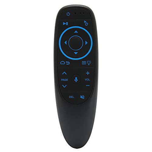 Voice Air Fernbedienung, Voice Fernbedienung für TV 2.4G BT 5.0 Dual Modus Assistant Support mit ABS Shell Multi Funktion Panel (G10S PRO BT) von Cocoarm