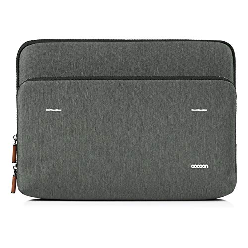 Cocoon GRAPHITE - Case and Organizer Macbook 15' , Business Bag , Fake Fur Padded , Laptop Protection - Grey - 38,1 x 5,7 x 26,6 cm von Cocoon