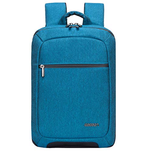 Cocoon SLIM Laptop Rucksack (mit besonderem Organisationssystem, Praktischer Backpack für Laptops, Daypack, Rucksack für Tablet, Laptop, 2 Reißverschlussfächer, 10 Zoll und 15,6 Zoll) blaugrün von Cocoon
