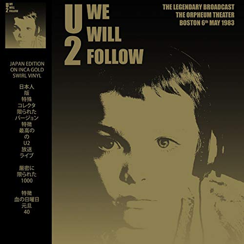 U2 - WE WILL FOLLOW: LIMITED EDITION ON INCA GOLD SWIRL VINYL von Coda Records