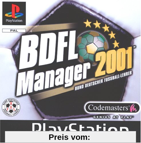 BDFL Manager 2001 von Codemasters