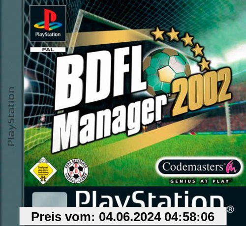BDFL Manager 2002 von Codemasters