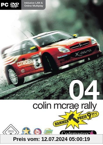 Colin McRae Rally 04 [Hammerpreis] von Codemasters