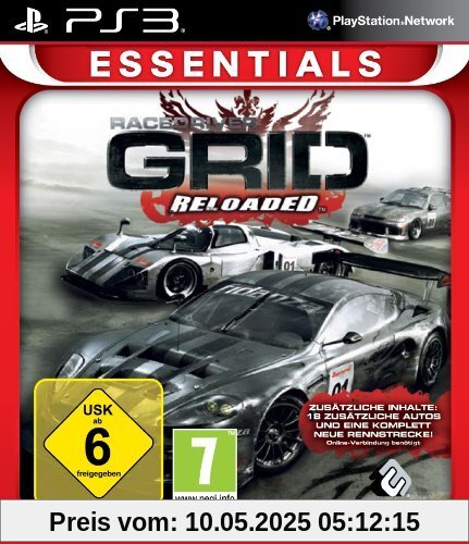 Race Driver Grid Reloaded, Essentials von Codemasters