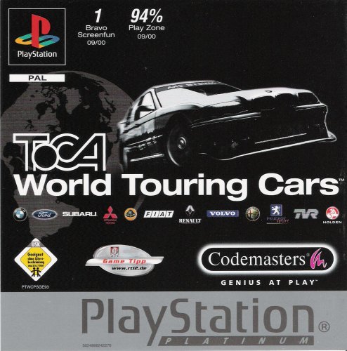 Toca World Touring Cars WTC Plat. von Codemasters