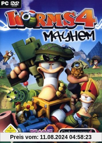 Worms 4 Mayhem (PC) von Codemasters