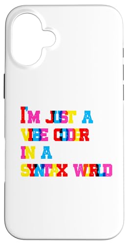 Vibe-Codierung Hülle für iPhone 16 Plus Vibe-Codierung Hülle für iPhone 16 Plus von CodingFandom