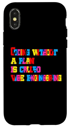 Vibe-Codierung Hülle für iPhone X/XS von CodingFandom