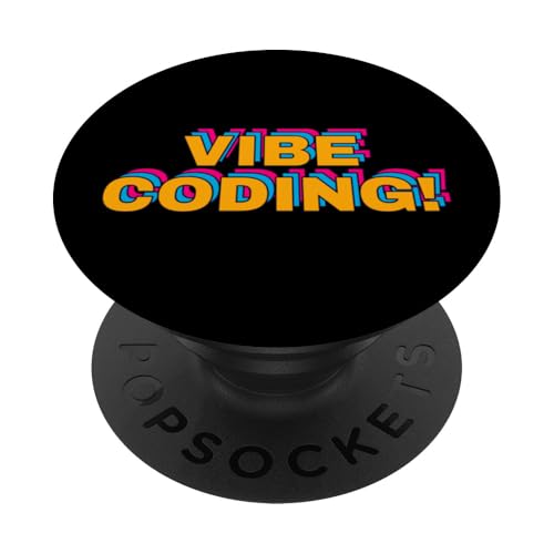 Vibe-Codierung PopSockets Klebender PopGrip Vibe-Codierung PopSockets Klebender PopGrip von CodingFandom