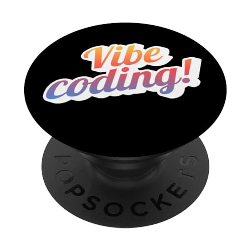 Vibe-Codierung PopSockets Klebender PopGrip Vibe-Codierung PopSockets Klebender PopGrip von CodingFandom