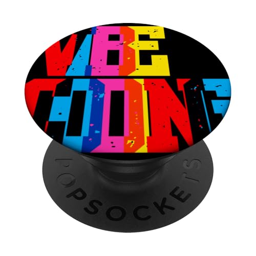 Vibe-Codierung PopSockets Klebender PopGrip Vibe-Codierung PopSockets Klebender PopGrip von CodingFandom