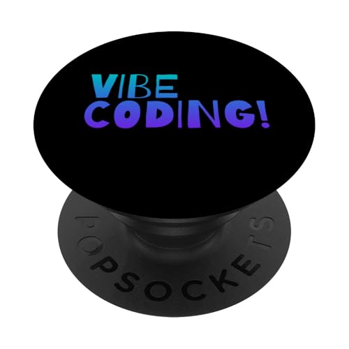 Vibe-Codierung PopSockets Klebender PopGrip Vibe-Codierung PopSockets Klebender PopGrip von CodingFandom