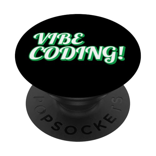 Vibe-Codierung PopSockets Klebender PopGrip von CodingFandom