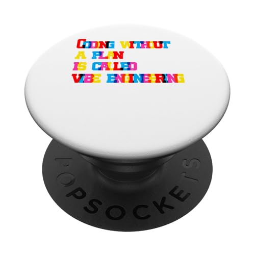 Vibe-Codierung PopSockets Klebender PopGrip Vibe-Codierung PopSockets Klebender PopGrip von CodingFandom