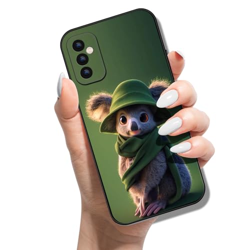 Handyhülle für Samsung Galaxy A15 5G 4G Hülle Silikon Muster Motiv für Mädchen Jungen Cover Weich TPU Etui Tasche Cover Bumper Schutzhülle Case - Hut Koala Handyhülle für Samsung Galaxy A15 5G 4G Hülle Silikon Muster Motiv für Mädchen Jungen Cover Weich TPU Etui Tasche Cover Bumper Schutzhülle Case - Hut Koala von Coeyes