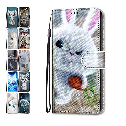 Hülle für iPhone 7 Plus 8 Plus, iPhone 6S Plus 6 Plus Tasche Flip Case Mädchen Jungs Muster Design Etui Schutzhülle Cover Handyhülle Kaninchen Hülle für iPhone 7 Plus 8 Plus, iPhone 6S Plus 6 Plus Tasche Flip Case Mädchen Jungs Muster Design Etui Schutzhülle Cover Handyhülle Kaninchen von Coeyes