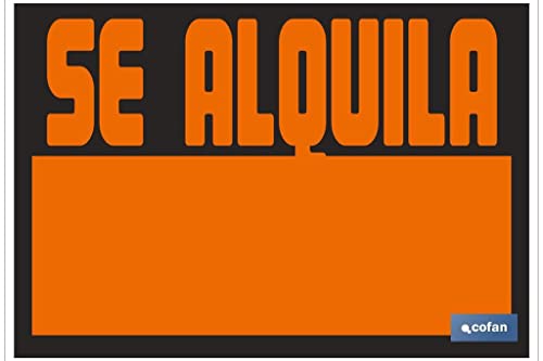 Schild aus Polyester, 500 x 400 mm. Schild aus Polyester, 500 x 400 mm. von Cofan