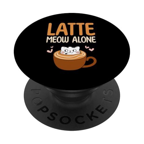 Coffee Cat Graphic Nette Katze im Tassendesign für Damen PopSockets Klebender PopGrip Coffee Cat Graphic Nette Katze im Tassendesign für Damen PopSockets Klebender PopGrip von Coffee Cat Designs for Men Women