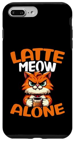 Coffee Cat Grumpy Design für Katzenliebhaber Grafik Hülle für iPhone 7 Plus/8 Plus Coffee Cat Grumpy Design für Katzenliebhaber Grafik Hülle für iPhone 7 Plus/8 Plus von Coffee Cat Designs for Men Women