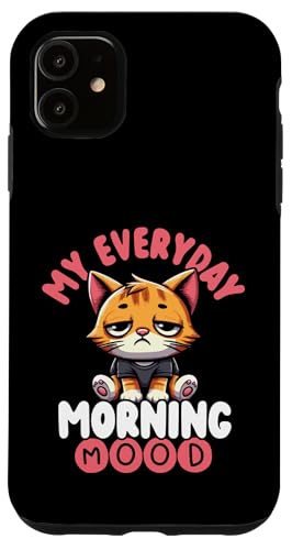Coffee Cat Lustig für Katzenliebhaber Grafikdesign Kaffeeliebhaber Hülle für iPhone 11 Coffee Cat Lustig für Katzenliebhaber Grafikdesign Kaffeeliebhaber Hülle für iPhone 11 von Coffee Cat Designs for Men Women