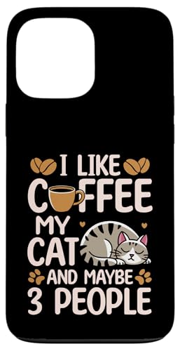Kaffeekatze, lustig, niedliches Design für Kaffeekatzenliebhaber Hülle für iPhone 13 Pro Max Kaffeekatze, lustig, niedliches Design für Kaffeekatzenliebhaber Hülle für iPhone 13 Pro Max von Coffee Cat Designs for Men Women