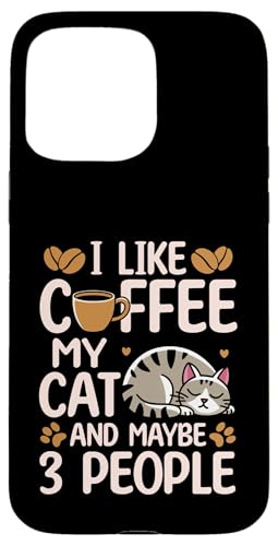 Kaffeekatze, lustig, niedliches Design für Kaffeekatzenliebhaber Hülle für iPhone 15 Pro Max Kaffeekatze, lustig, niedliches Design für Kaffeekatzenliebhaber Hülle für iPhone 15 Pro Max von Coffee Cat Designs for Men Women