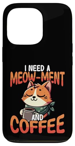 Kaffeekatze, niedlich, lustiges Grafikdesign für Katzenliebhaber Hülle für iPhone 13 Pro Kaffeekatze, niedlich, lustiges Grafikdesign für Katzenliebhaber Hülle für iPhone 13 Pro von Coffee Cat Designs for Men Women