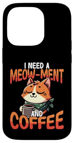 Kaffeekatze, niedlich, lustiges Grafikdesign für Katzenliebhaber Hülle für iPhone 14 Pro Kaffeekatze, niedlich, lustiges Grafikdesign für Katzenliebhaber Hülle für iPhone 14 Pro von Coffee Cat Designs for Men Women