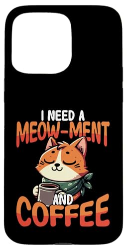 Kaffeekatze, niedlich, lustiges Grafikdesign für Katzenliebhaber Hülle für iPhone 15 Pro Max Kaffeekatze, niedlich, lustiges Grafikdesign für Katzenliebhaber Hülle für iPhone 15 Pro Max von Coffee Cat Designs for Men Women