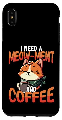 Kaffeekatze, niedlich, lustiges Grafikdesign für Katzenliebhaber Hülle für iPhone XS Max Kaffeekatze, niedlich, lustiges Grafikdesign für Katzenliebhaber Hülle für iPhone XS Max von Coffee Cat Designs for Men Women